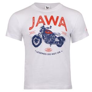 T-shirt Jawa Legend hvid