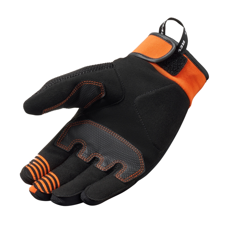 Revit Endo motorcykelhandsker sort-orange