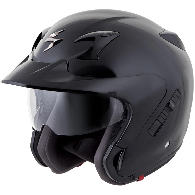 Přilba na motorku Scorpion EXO-220 černá matná výprodej