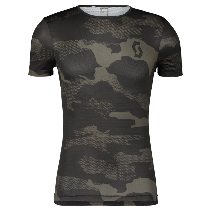 Termisk T-shirt Scott UNDERWEAR CARBON sort-grå