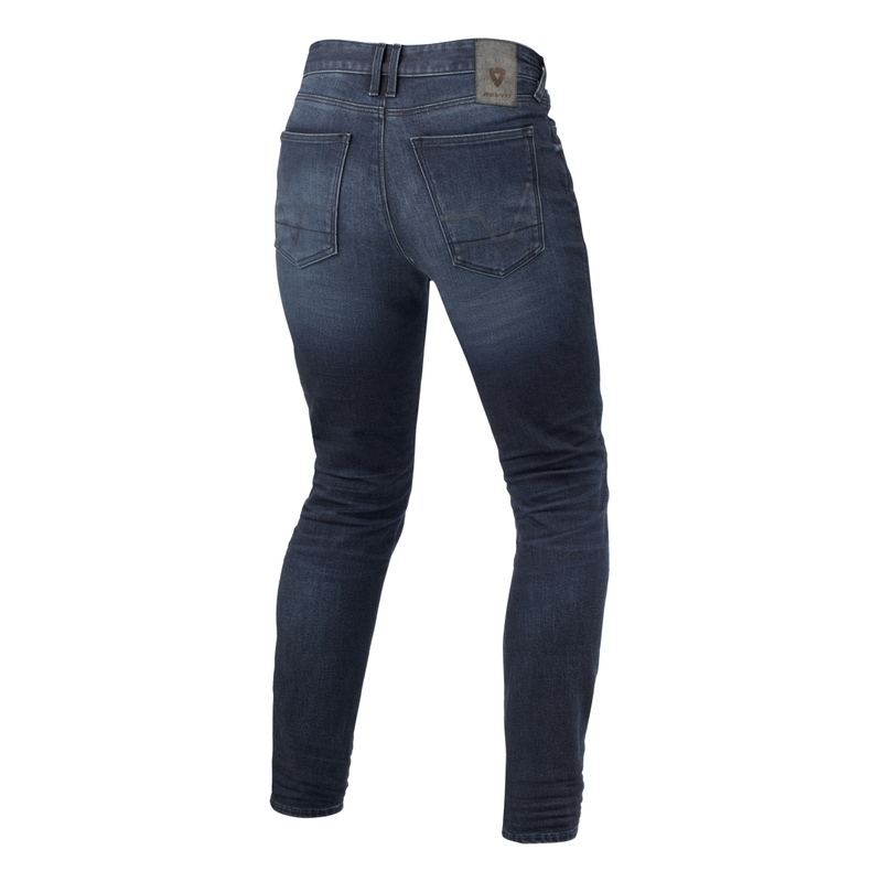 Motorcykeljeans Revit Carlin SK mørkeblå