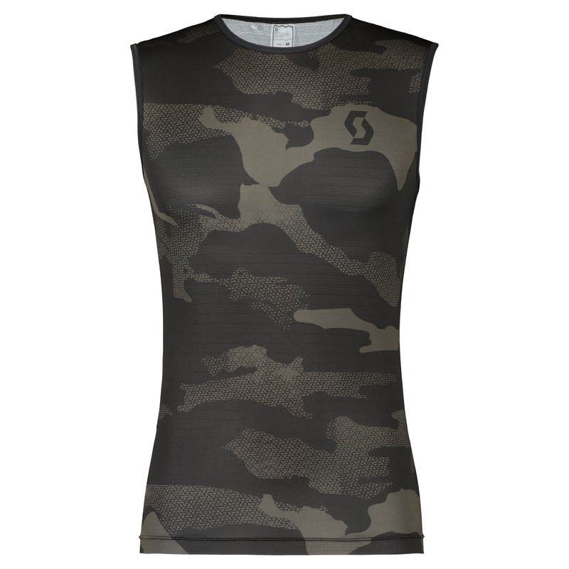 Termisk tank top Scott UNDERWEAR CARBON sort-grå
