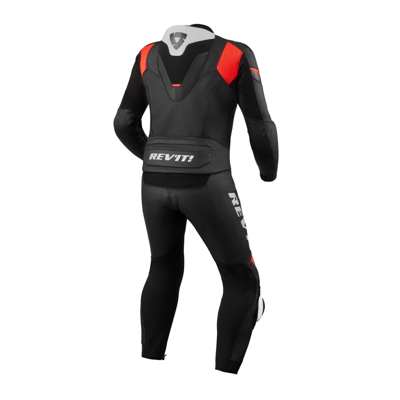Revit Combi Argon 2 sort-fluoro rød læder jumpsuit