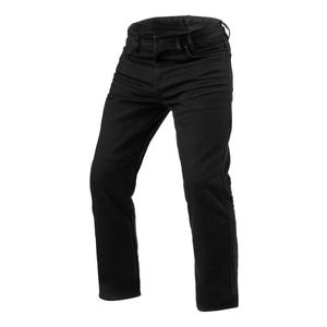 Revit Lombard 3 RF Black Cropped Motorcycle Jeans