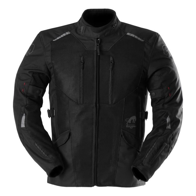 Motorcykeljakke Furygan BROOKS VENTED+ sort