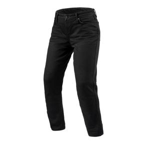 Revit Violet BF Cropped Motorcycle Jeans til kvinder Sort