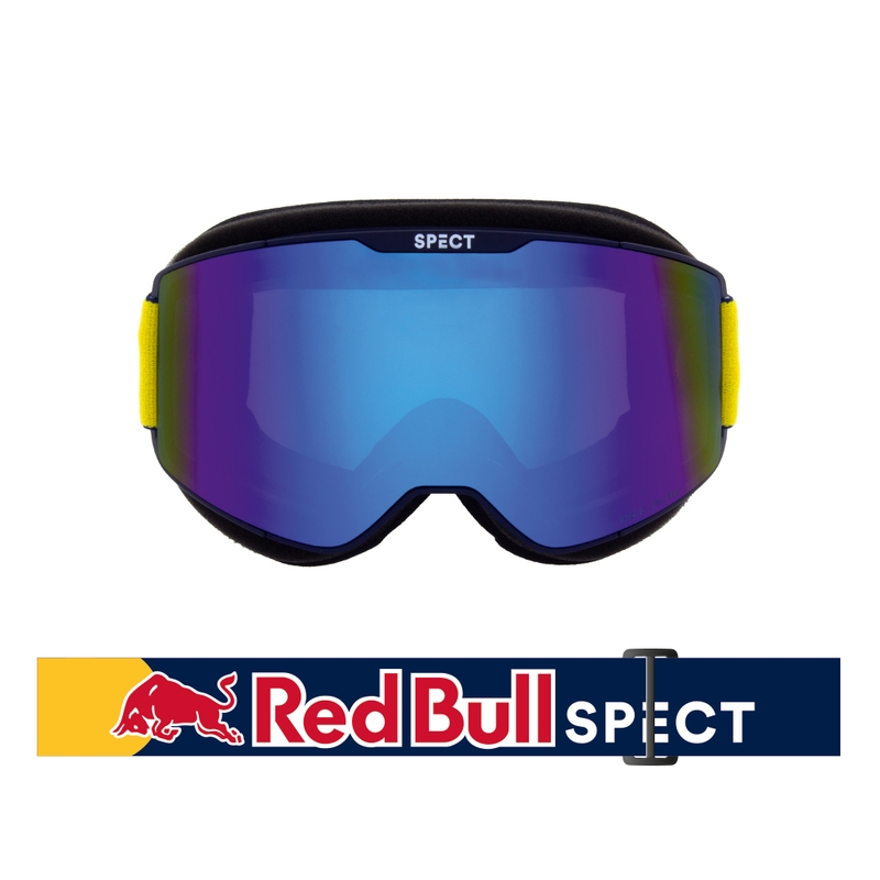 Motocross snowcross-briller Red Bull Spect TORP blå med blå linse