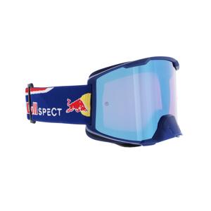 Motocrossbrille Red Bull Spect STRIVE S blå med blå linse