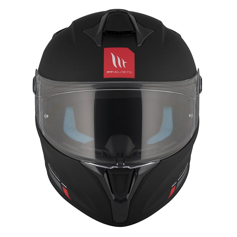 MT TARGO S SOLID A1 integreret motorcykelhjelm mat sort