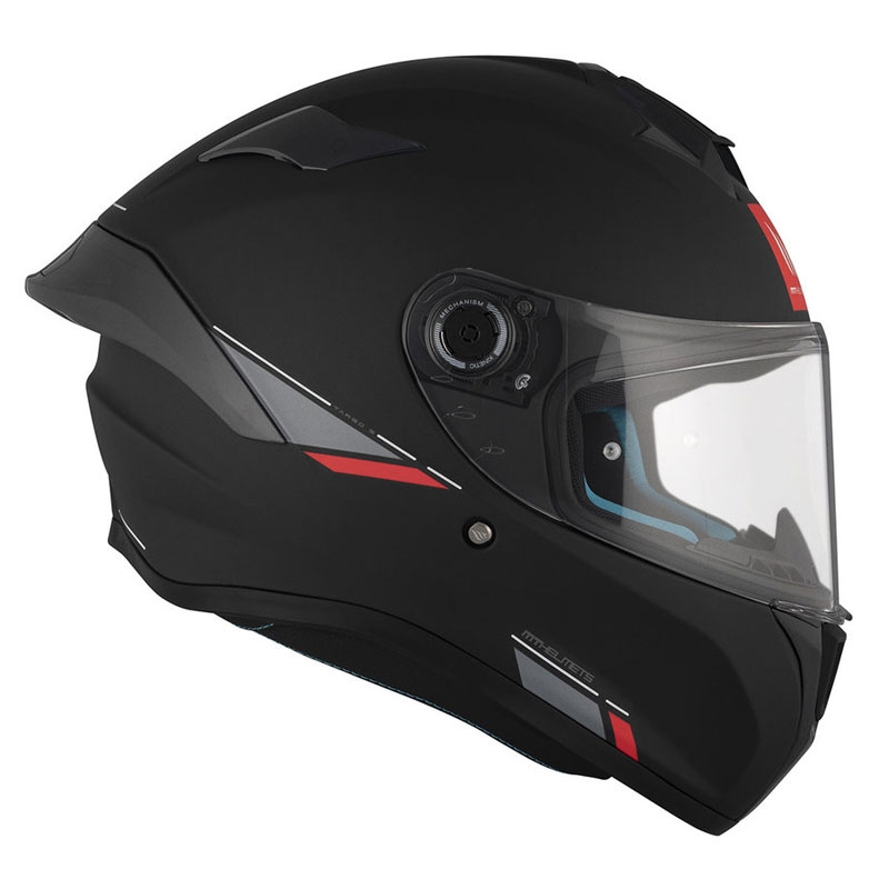 MT TARGO S SOLID A1 integreret motorcykelhjelm mat sort