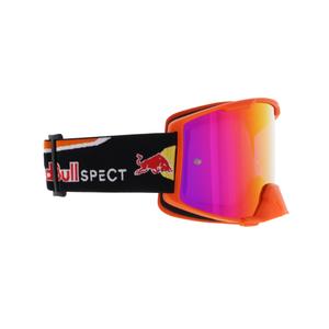 Motocrossbrille Red Bull Spect STRIVE S orange med rød linse