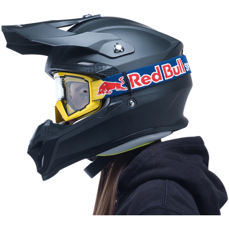 Motocrossbrille Red Bull Spect WHIP gul med klar linse