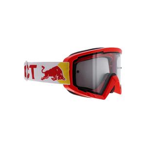 Motocrossbrille Red Bull Spect WHIP rød med klar linse
