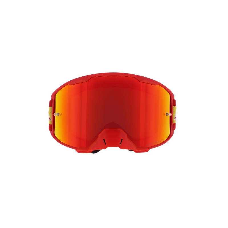 Motocrossbrille Red Bull Spect STRIVE S rød med rød linse