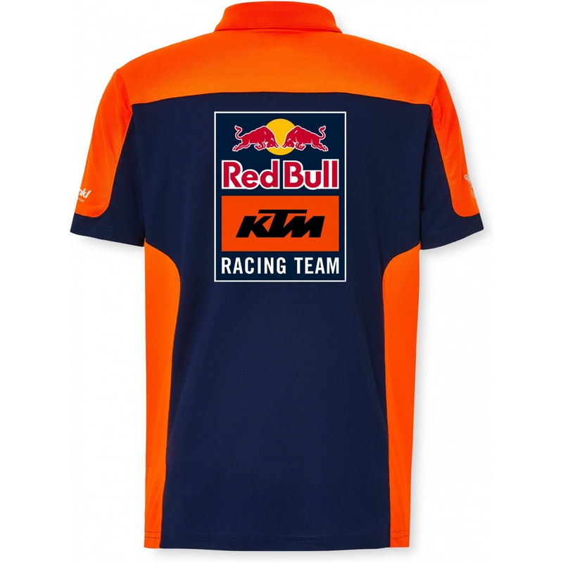Polotrøje KTM Replica Team blå-orange udsalg