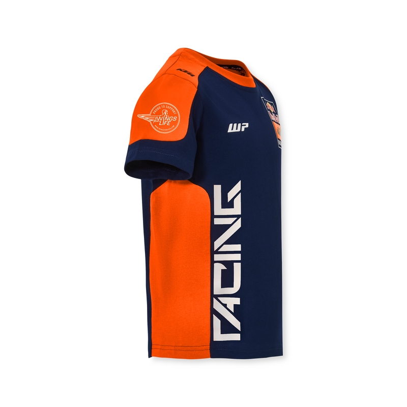 Børne-T-shirt KTM Replica Team blå-orange