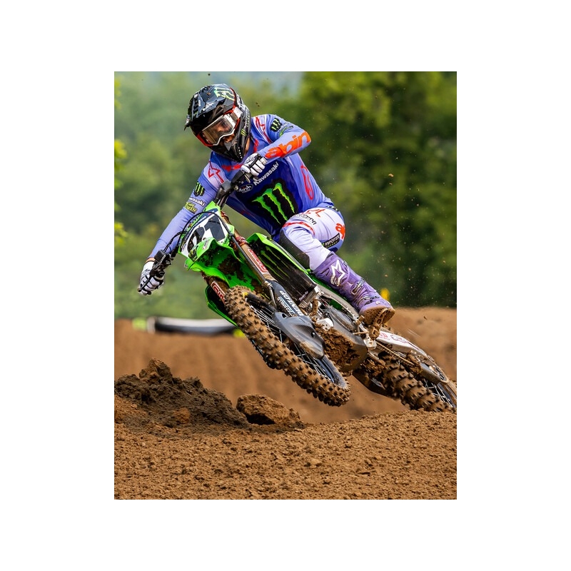 Alpinestars Tech 10 motorcykelstøvler lilla-sort-hvid