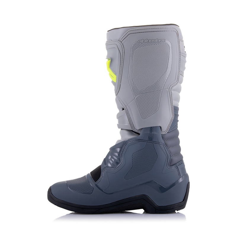 Alpinestars Tech 3 light grey-black-fluo yellow motorcykelstøvler