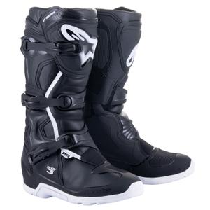 Motorcykelstøvler Alpinestars Tech 3 Enduro Vandtætte, Sort/Hvid