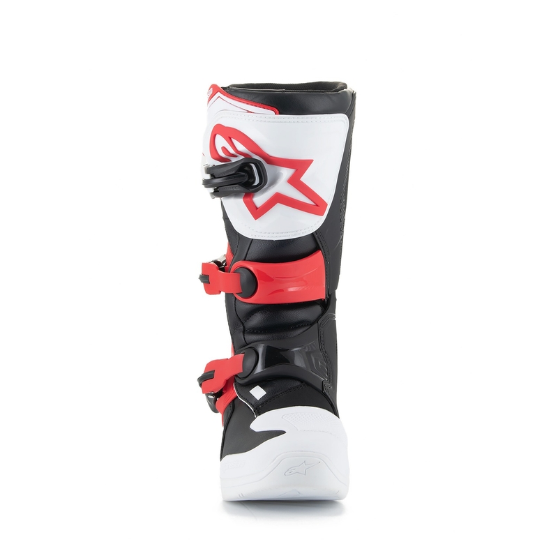 Alpinestars Tech 3S Youth White-Black-Red motorcykelstøvler til børn