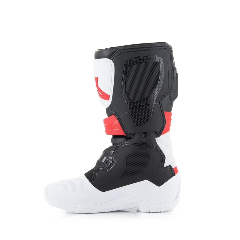 Alpinestars Tech 3S Youth White-Black-Red motorcykelstøvler til børn