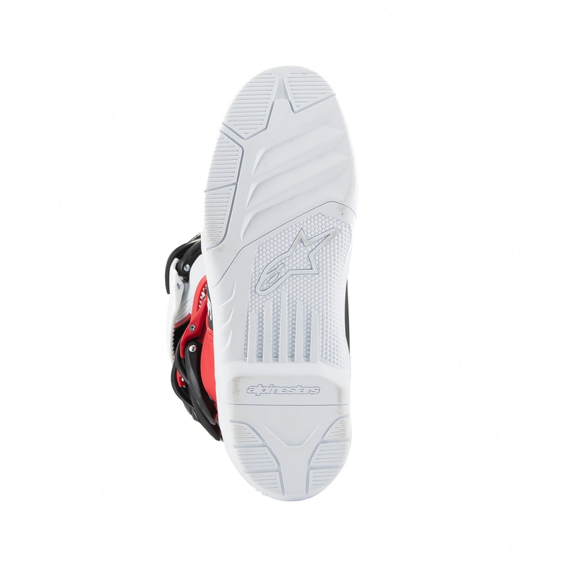 Alpinestars Tech 3S Youth White-Black-Red motorcykelstøvler til børn