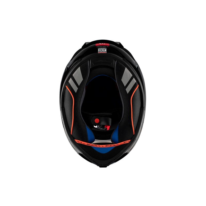 MT REVENGE 2 S SOLID A1 integreret motorcykelhjelm matsort