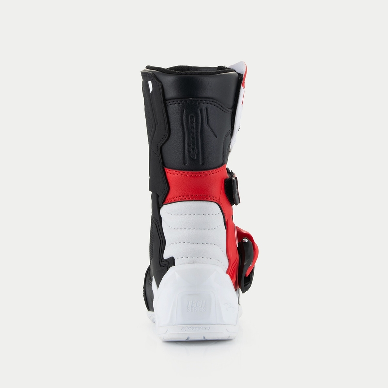 Motorcykelstøvler Alpinestars Tech 3S Børn, Sort-Hvid-Rød