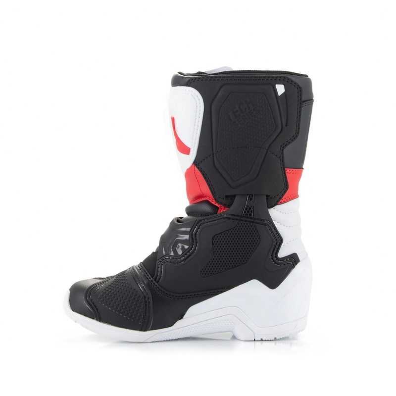 Motorcykelstøvler Alpinestars Tech 3S Børn, Sort-Hvid-Rød