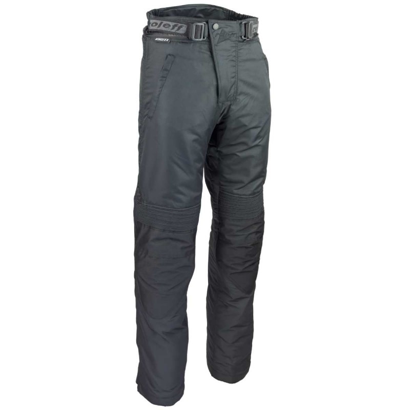 Roleff Taslan motorcykelbukser sort