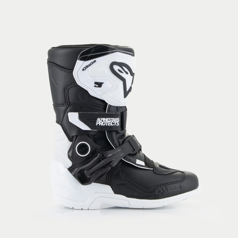 Motorcykelstøvler Alpinestars Tech 3S Børn, Hvid/Sort