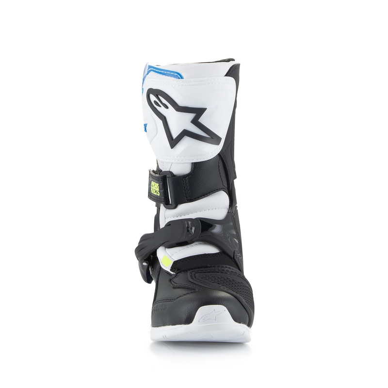 Motorcykelstøvler Alpinestars Tech 3S Børn, Hvid-Sort-Blå