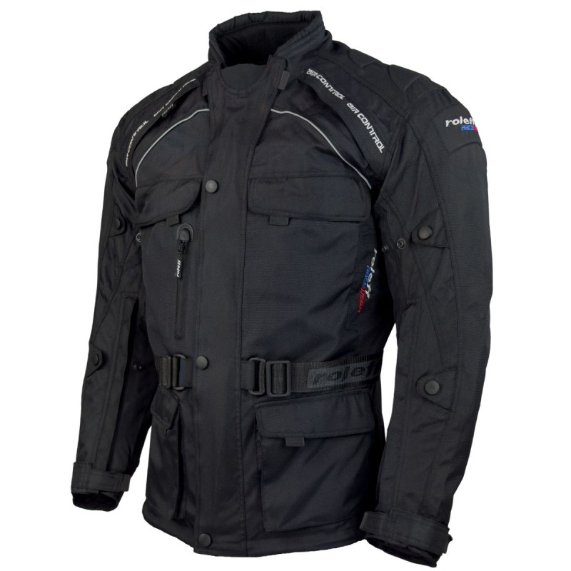 Motorcykeljakke Roleff Liverpool sort