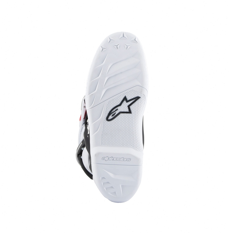 Alpinestars Tech 7 S Motocross-støvler Børn Hvid-Sort-Rød-Blå-Lilla