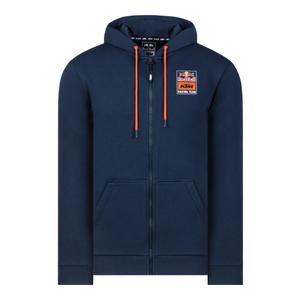 KTM Backprint Zip Hoodie blå