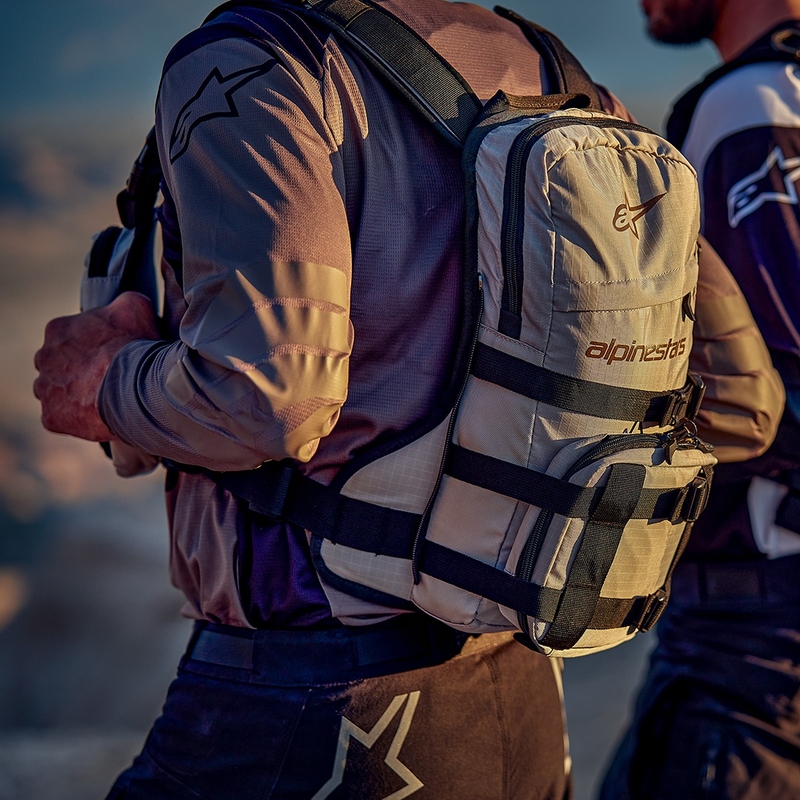 Rygsæk Alpinestars Techdura Tactical grå-sort 9 l