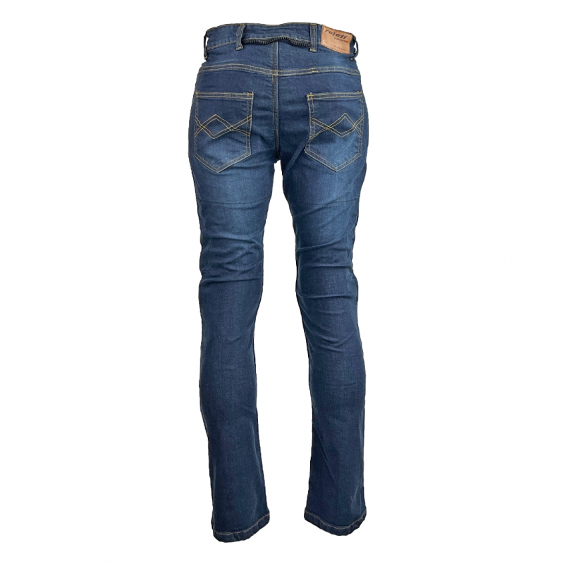 Motorcykeljeans til kvinder Roleff Aramid Blue