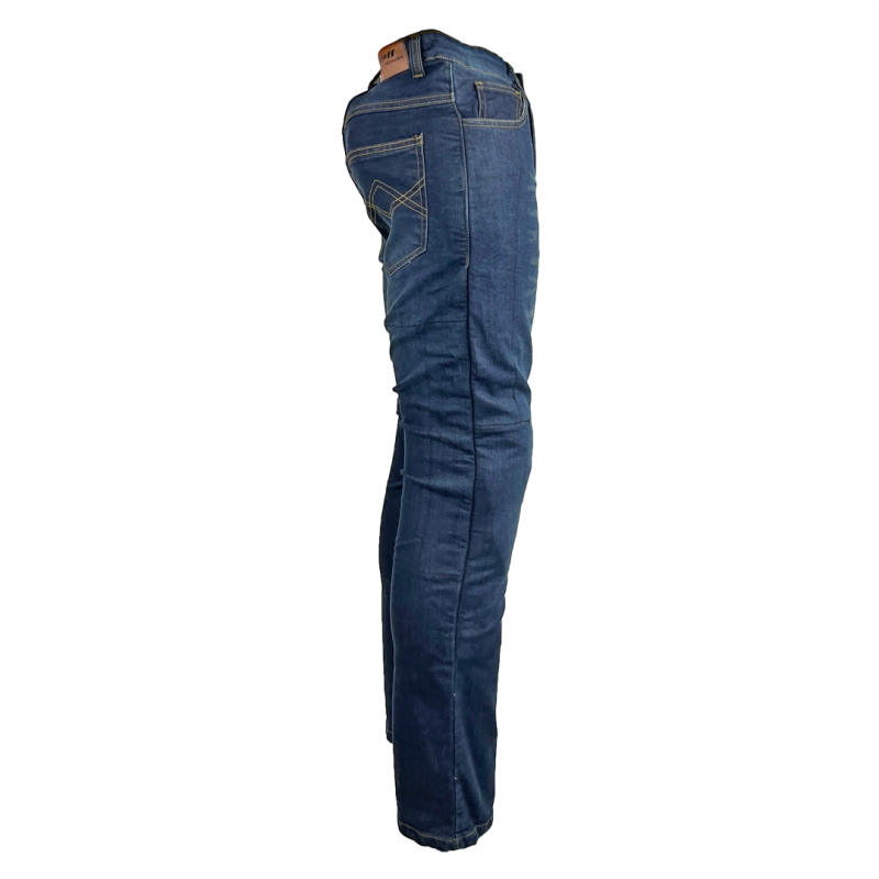 Motorcykeljeans til kvinder Roleff Aramid Blue
