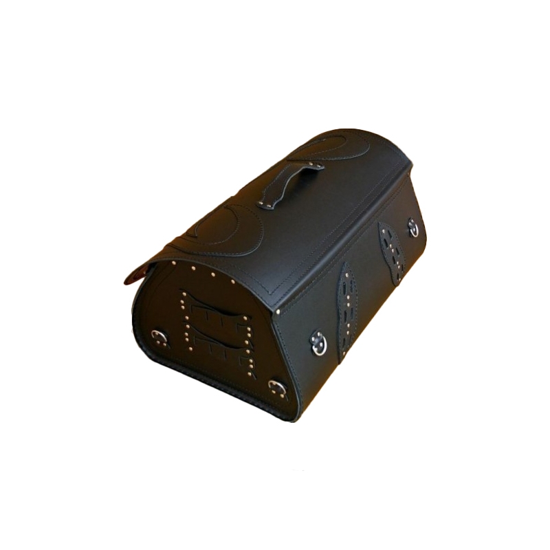 RSA K22 Black Demon sort 42 l motorcykeltaske i læder