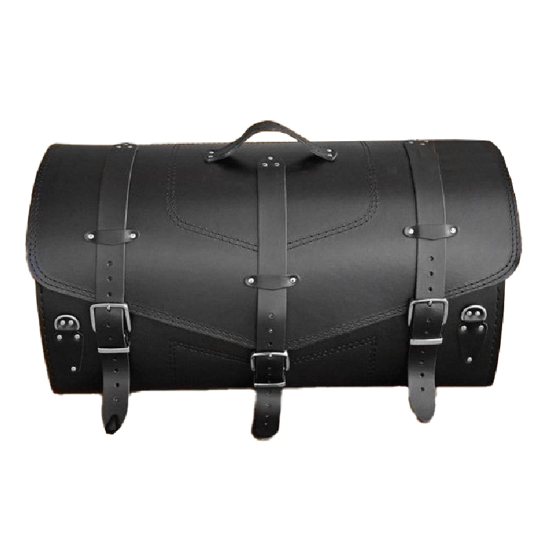 Lædertaske med lås RSA K182 sort 57 l