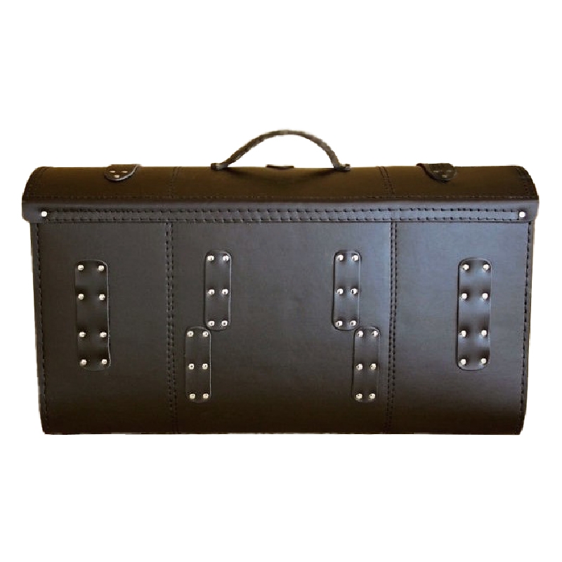 Lædertaske med lås RSA K182 sort 57 l