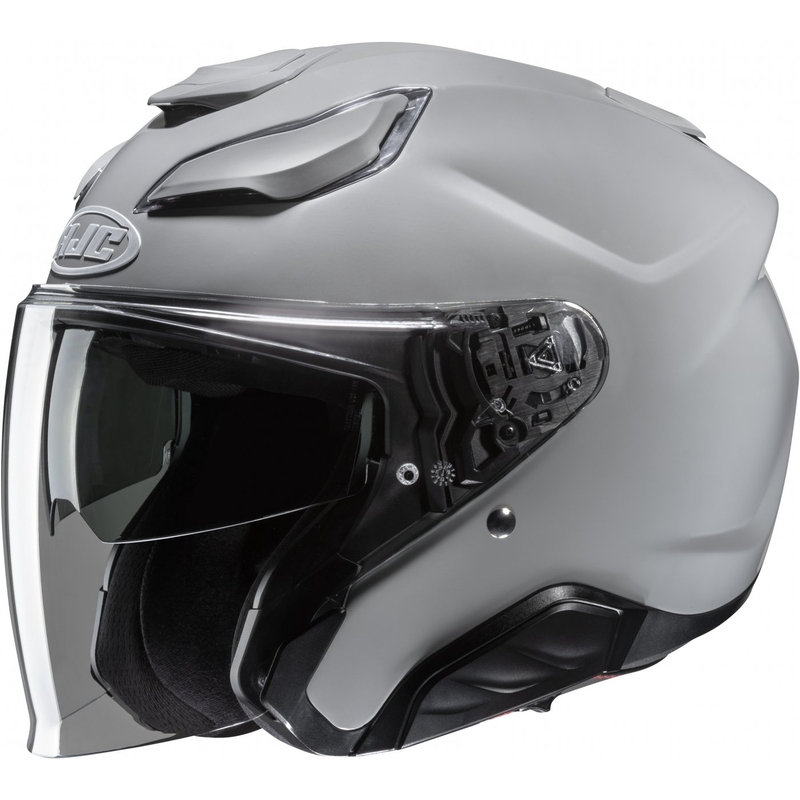 Åben motorcykelhjelm HJC F31 Solid grå