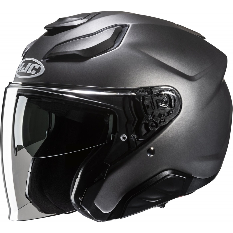 HJC F31 Solid titanium åben motorcykelhjelm
