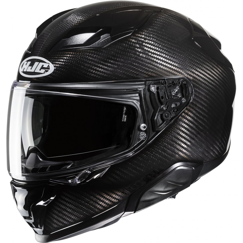 Integreret motorcykelhjelm HJC F71 CARBON sort
