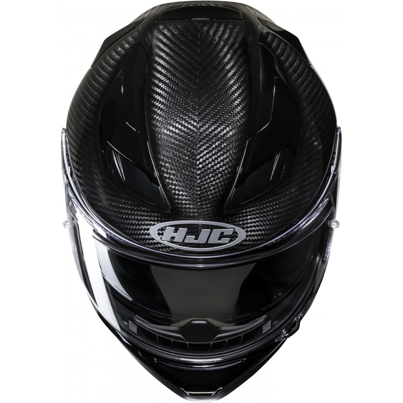 Integreret motorcykelhjelm HJC F71 CARBON sort
