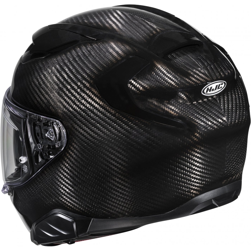 Integreret motorcykelhjelm HJC F71 CARBON sort