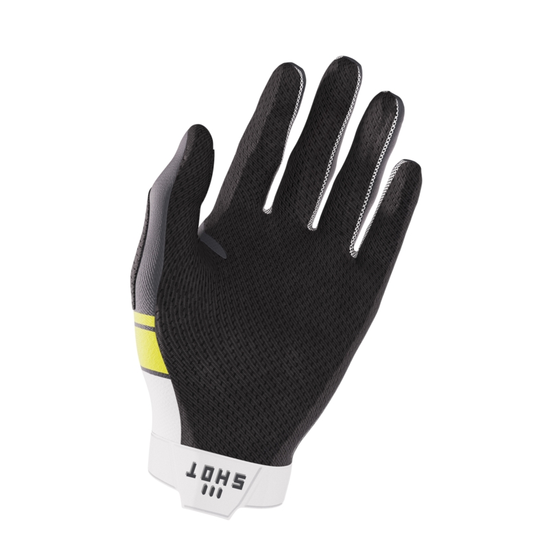 Motocross handsker Shot Aerolite Husqvarna LE hvid-sort udsalg