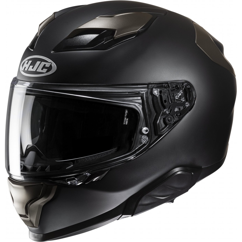 HJC F71 Solid titanium integreret motorcykelhjelm