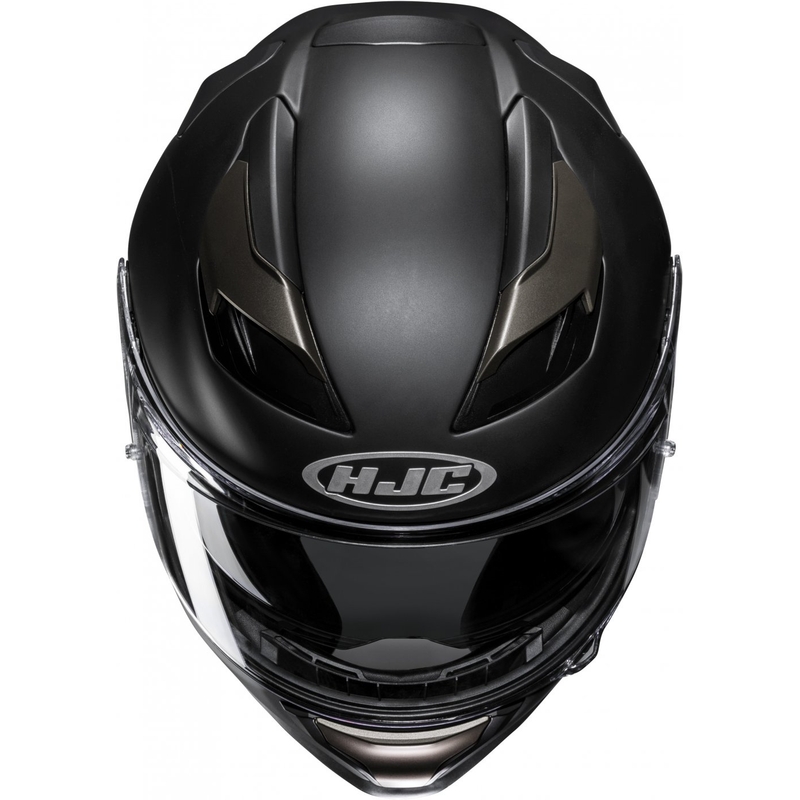 HJC F71 Solid titanium integreret motorcykelhjelm