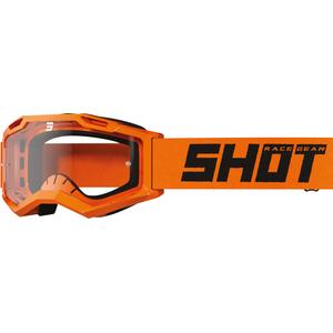 Motocrossbriller til børn Shot Rocket Kid 2.0 orange (klar plexi)